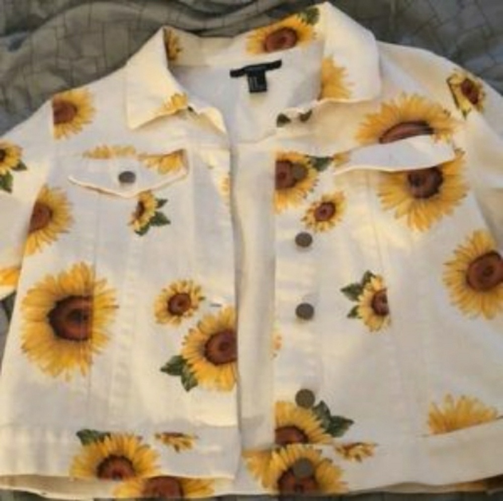 Sunflower denim jacket